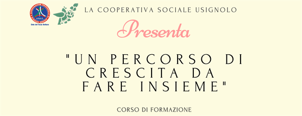 Corso di Formazione "Un percorso di crescita da fare insieme"