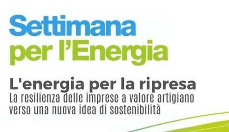 Settimana per l'energia " L'Energia per la ripresa"