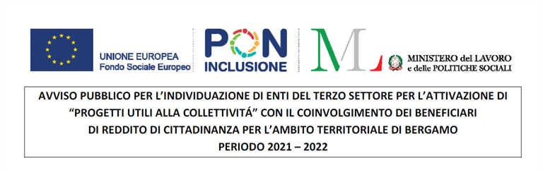 AVVISO PUBBLICO PER L’INDIVIDUAZIONE DI ENTI DEL TERZO “PROGETTI UTILI ALLA COLLETTIVITÁ”