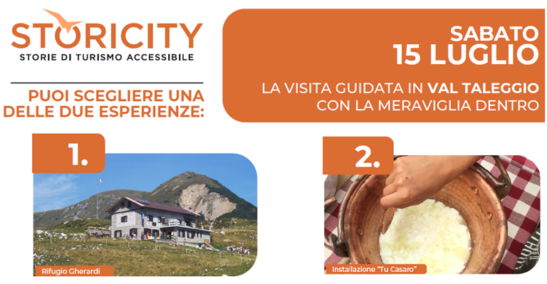 15 Luglio : Visita guidata in Val Taleggio con la meraviglia dentro promossa dalla Cooperativa Bergamo Lavoro, dall’associazione A.M.N.I.C. e dalla Cooperativa U.I.CI.BE.