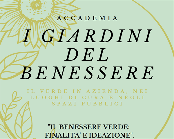 "I giardini del Benessere" - una vera e propria scuola di formazione, ideata dalla cooperativa sociale Oikos