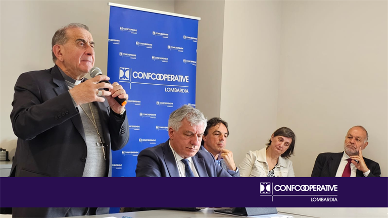 A Rho l’Arcivescovo Delpini incontra la cooperazione....