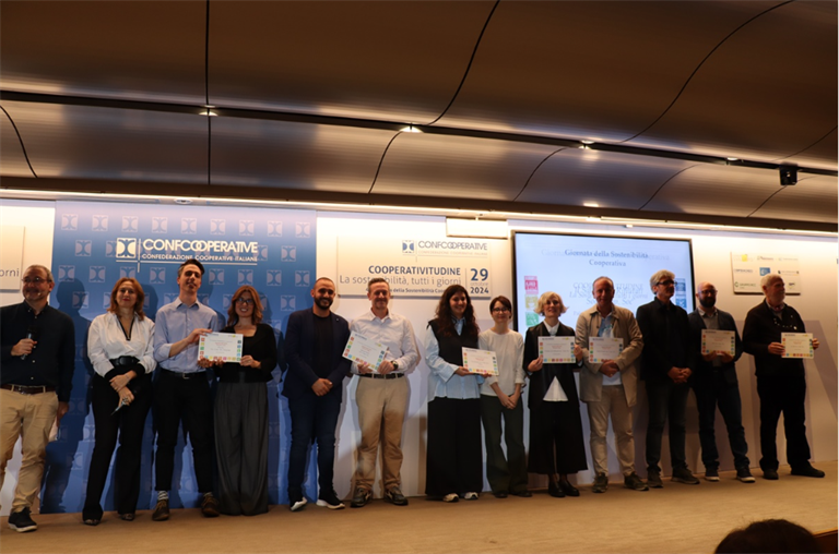 Quinta edizione del concorso “La sostenibilità in cooperativa”.
