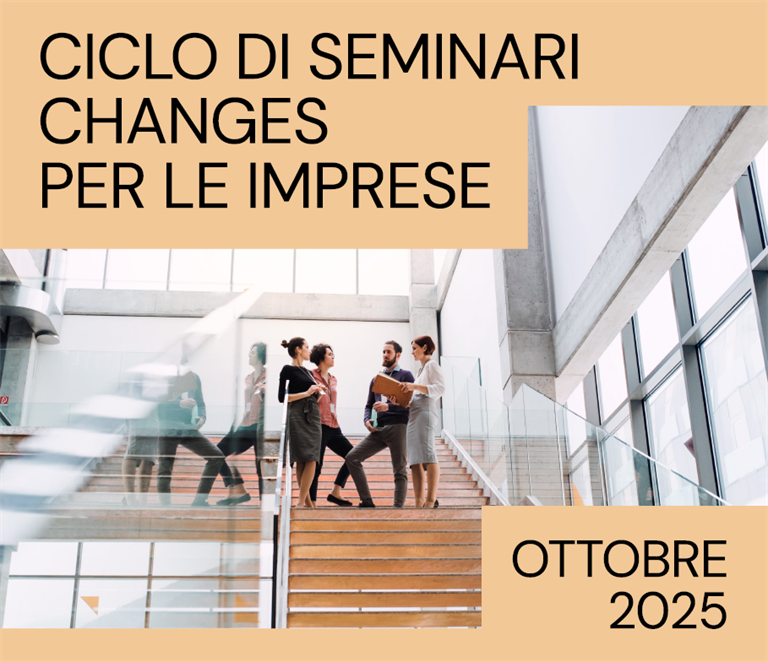 Ciclo di seminari “CHANGES” – Ottobre 2025