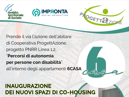 Inaugurazione dei nuovi spazi di co-housing “6CASA” a Pedrengo