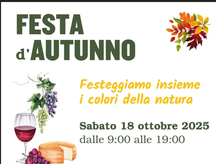 Festa d’Autunno con la Rete dei Produttori di Vino Bio – Sabato 18 ottobre a Curno