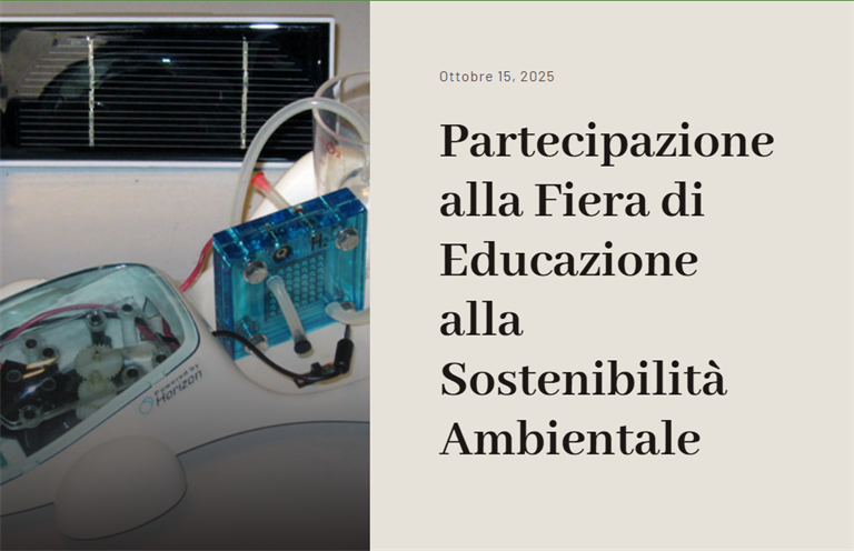 La Ringhiera alla Fiera di Educazione alla Sostenibilità Ambientale