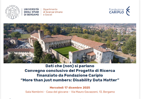 “Dati che (non) si parlano” – Convegno finale del progetto “Disability Data Matter”