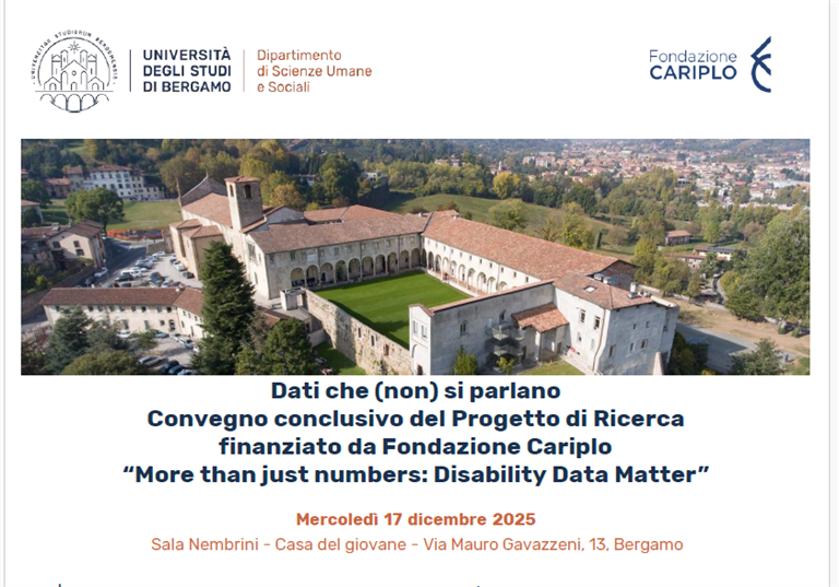 “Dati che (non) si parlano” – Convegno finale del progetto “Disability Data Matter”