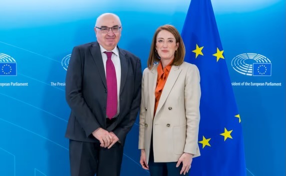 Confcooperative incontra Metsola, presidente del...