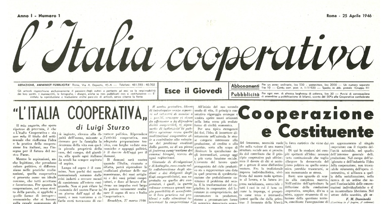 Confcooperative celebra gli 80 anni di Italia...