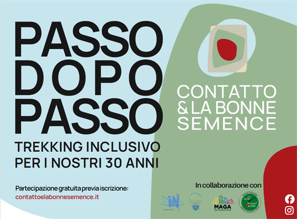 “Passo dopo passo”: trekking inclusivo per i 30 anni di Contatto & La Bonne Semen
