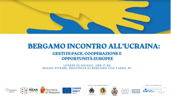 Bergamo incontra l’Ucraina: gesti di pace, cooperazione e opportunità europee