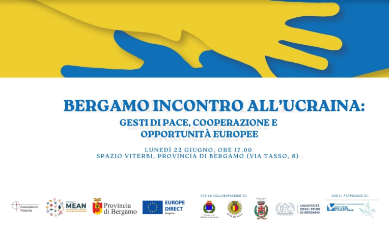 Bergamo incontra l’Ucraina: gesti di pace, cooperazione e opportunità europee