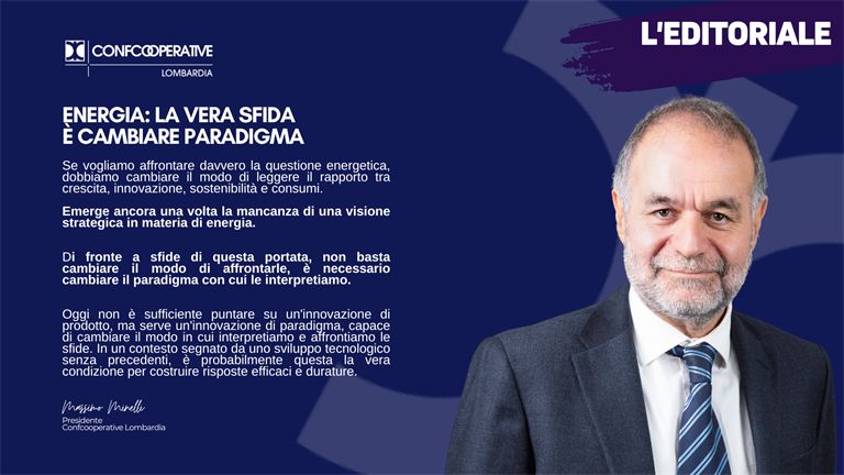 Energia: la vera sfida è paradigma