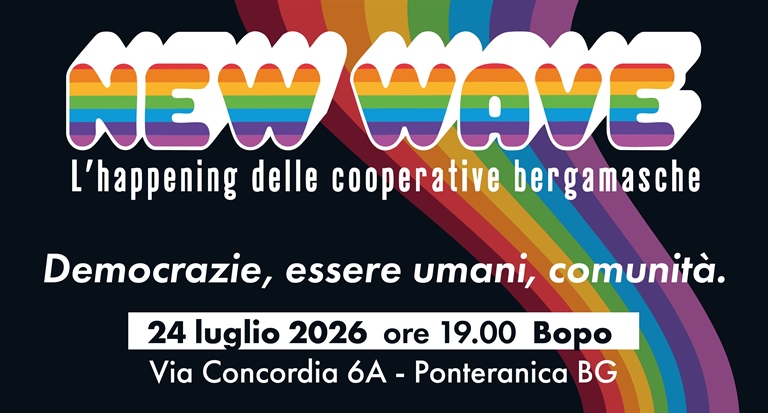 Musica, giovani, partecipazione: il 24 luglio torna New Wave, l'happening delle cooperative Bergamasche