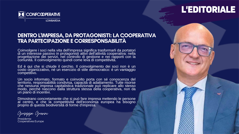 Dentro l'impresa, da protagonisti: la cooperativa tra...