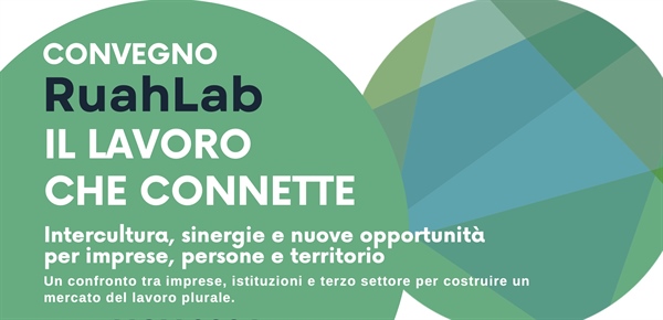 RuahLab, il 6 novembre a Bergamo un confronto sull’inclusione lavorativa