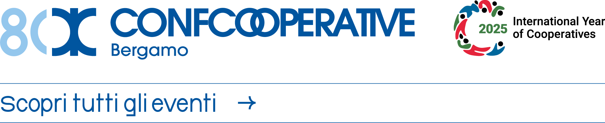 logo 80 Confcooperative Bergamo