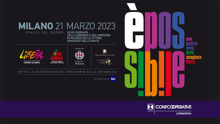 21 marzo | Confcooperative Lombardia alla marcia per la...