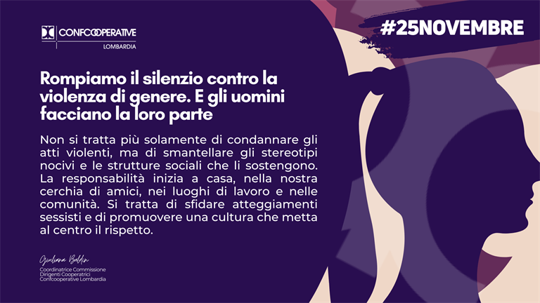 Baldin: rompiamo il silenzio contro la violenza di...